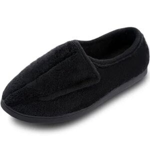 NWT Git-up Women Memory Foam Diabetic Slippers With Rubber Sole